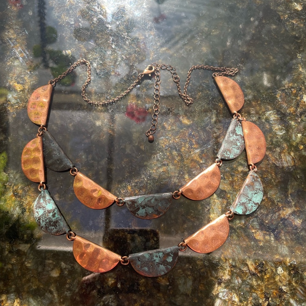 Double-Stranded Copper Necklace - image 4